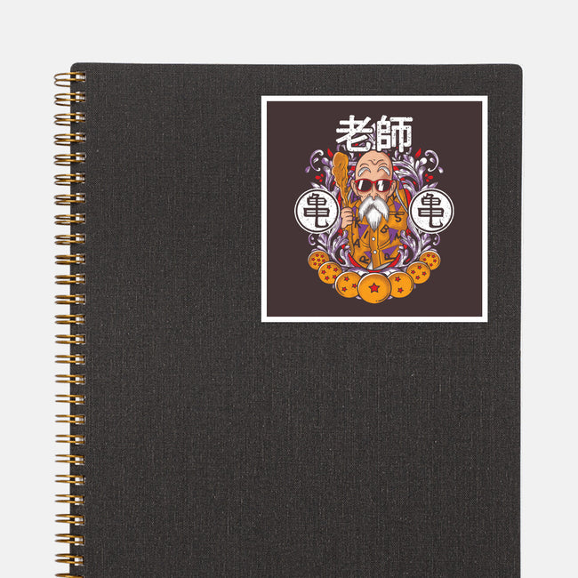 Master Roshi-none glossy sticker-turborat14