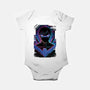 Nightwing Glitch-baby basic onesie-danielmorris1993