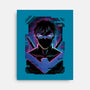 Nightwing Glitch-none stretched canvas-danielmorris1993