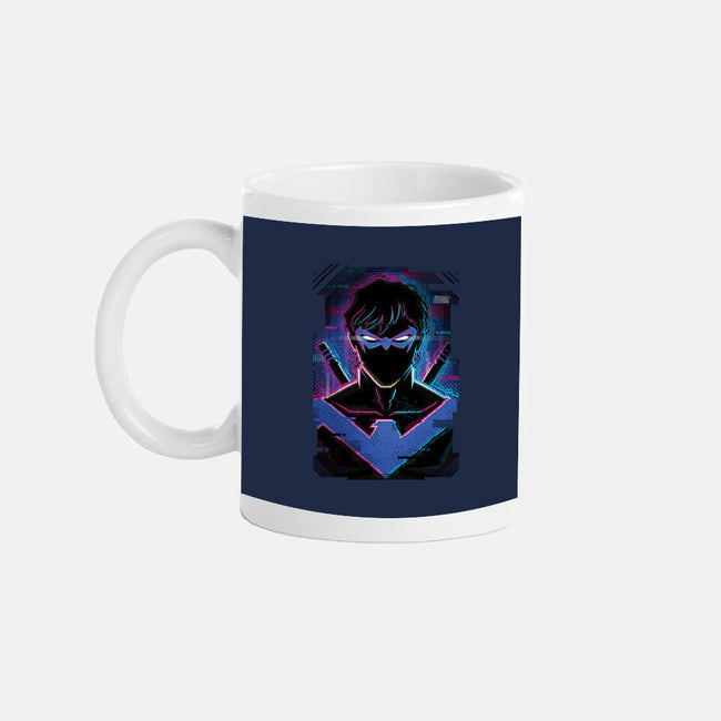 Nightwing Glitch-none mug drinkware-danielmorris1993
