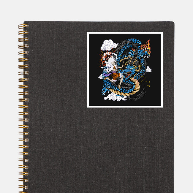 The Epic Battle-none glossy sticker-daizzystudio