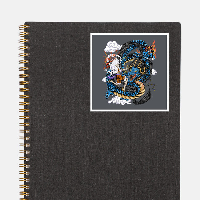 The Epic Battle-none glossy sticker-daizzystudio