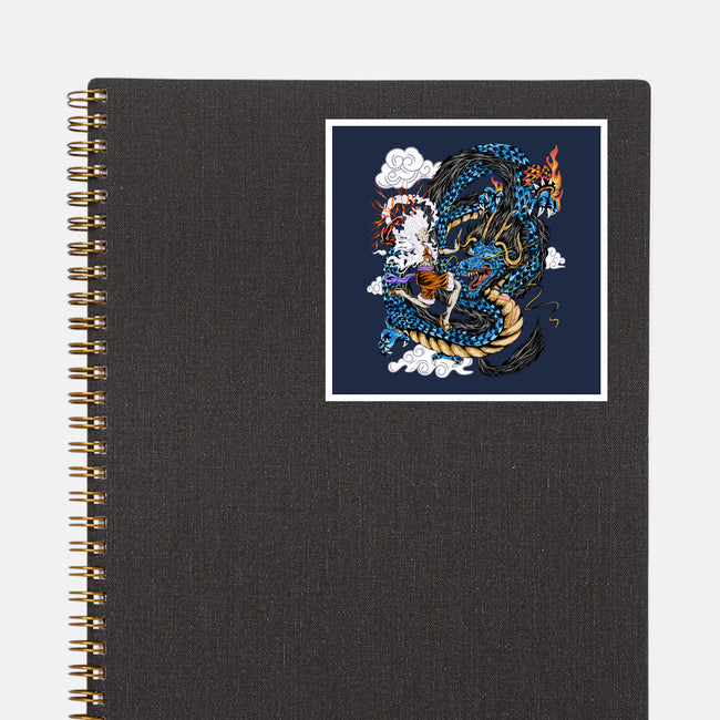 The Epic Battle-none glossy sticker-daizzystudio