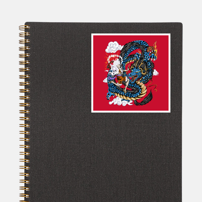 The Epic Battle-none glossy sticker-daizzystudio