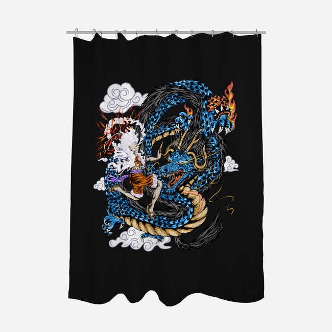 The Epic Battle-none polyester shower curtain-daizzystudio