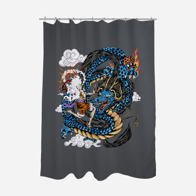 The Epic Battle-none polyester shower curtain-daizzystudio