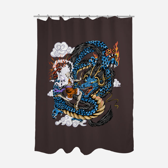 The Epic Battle-none polyester shower curtain-daizzystudio