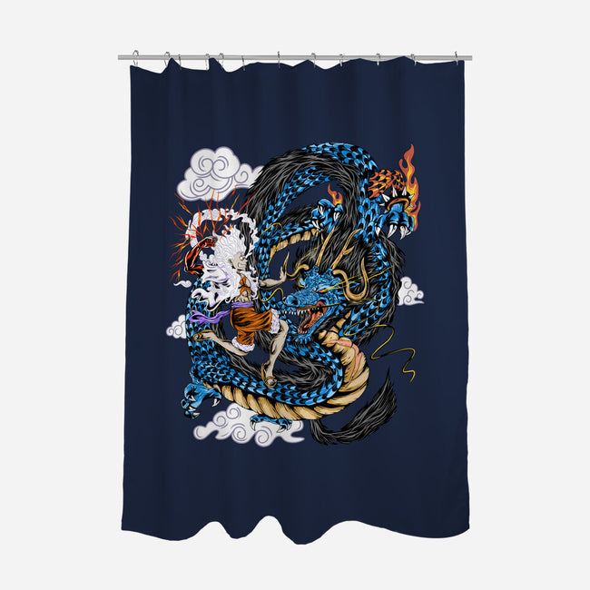 The Epic Battle-none polyester shower curtain-daizzystudio