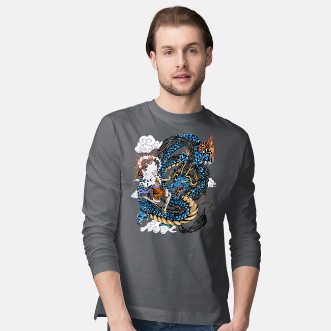 The Epic Battle-mens long sleeved tee-daizzystudio