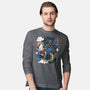 The Epic Battle-mens long sleeved tee-daizzystudio