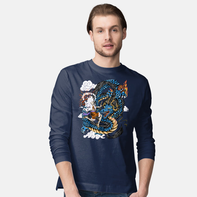 The Epic Battle-mens long sleeved tee-daizzystudio