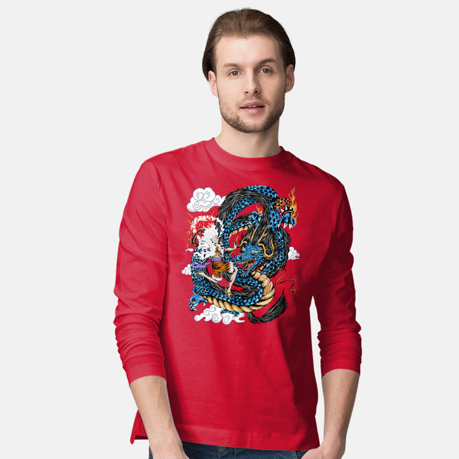The Epic Battle-mens long sleeved tee-daizzystudio