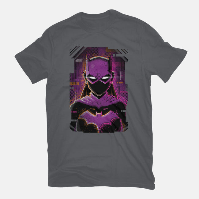 Batgirl Glitch-mens basic tee-danielmorris1993