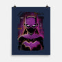 Batgirl Glitch-none matte poster-danielmorris1993