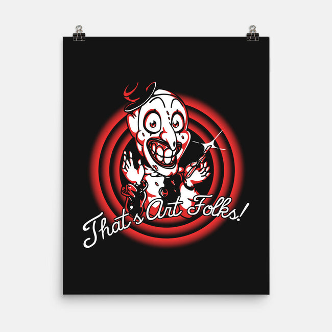 That's Art Folks-none matte poster-estudiofitas