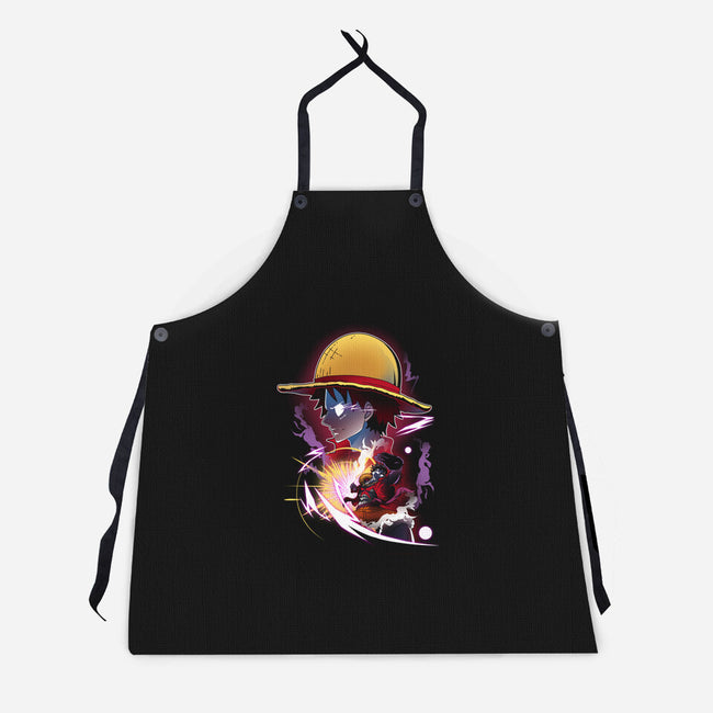 Luffy-unisex kitchen apron-PanosStamo