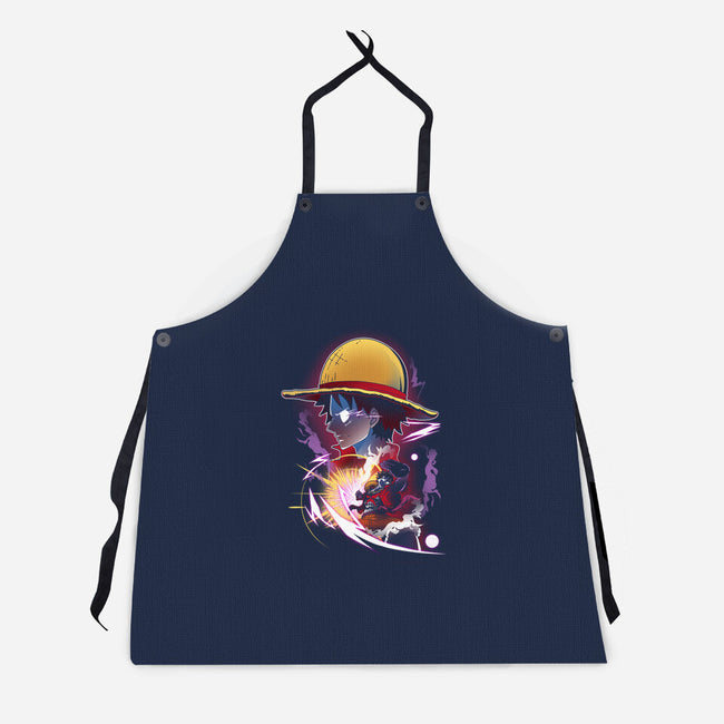 Luffy-unisex kitchen apron-PanosStamo