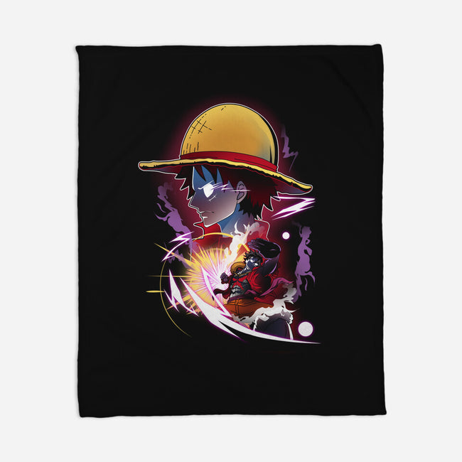 Luffy-none fleece blanket-PanosStamo