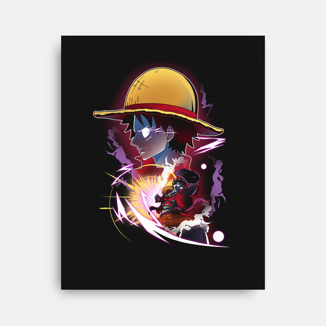 Luffy-none stretched canvas-PanosStamo