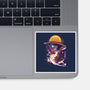 Luffy-none glossy sticker-PanosStamo
