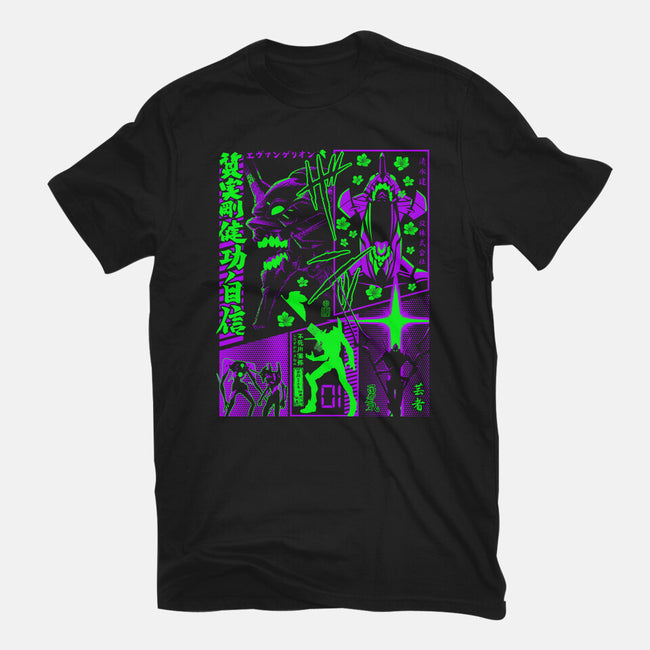 Neon Manga-unisex basic tee-albertocubatas