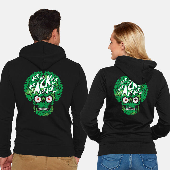 Ack-unisex zip-up sweatshirt-BadBox