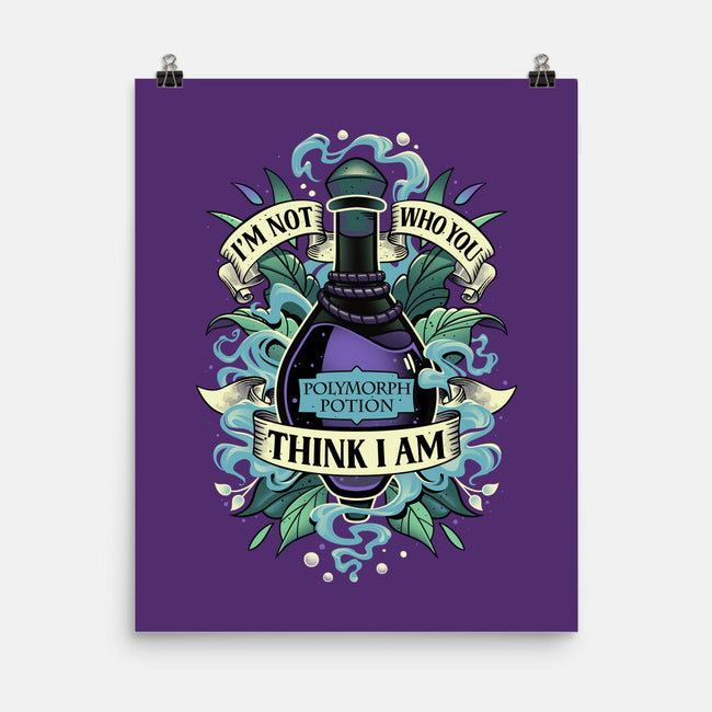 Not Who You Think I Am-none matte poster-Snouleaf