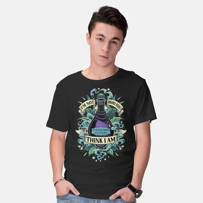 Not Who You Think I Am-mens basic tee-Snouleaf
