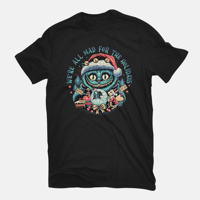 Christmas Cat-youth basic tee-momma_gorilla