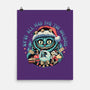 Christmas Cat-none matte poster-momma_gorilla