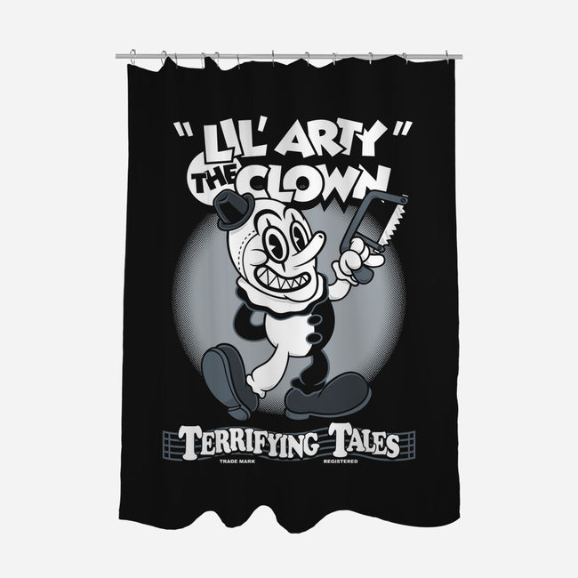 Lil' Arty-none polyester shower curtain-Nemons
