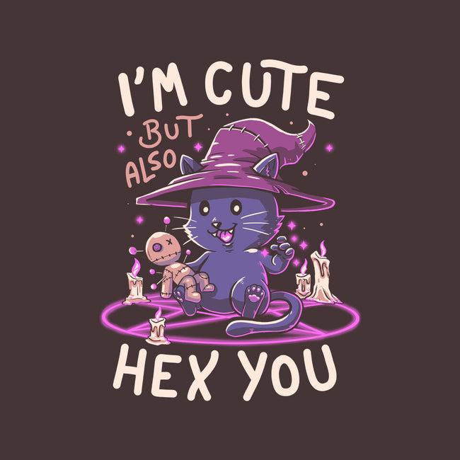 I'm Cute But Also Hex You-none removable cover throw pillow-koalastudio