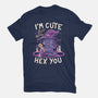 I'm Cute But Also Hex You-youth basic tee-koalastudio