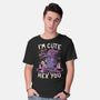 I'm Cute But Also Hex You-mens basic tee-koalastudio