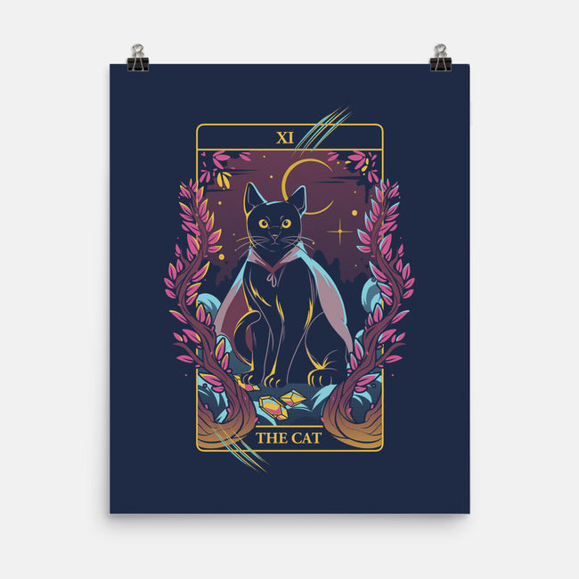 Tarot Cat-none matte poster-yumie