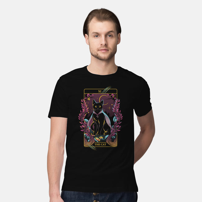 Tarot Cat-mens premium tee-yumie