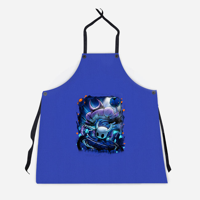 The Knight Of Hallownest-unisex kitchen apron-Bruno Mota