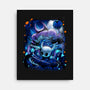 The Knight Of Hallownest-none stretched canvas-Bruno Mota