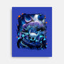 The Knight Of Hallownest-none stretched canvas-Bruno Mota