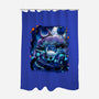 The Knight Of Hallownest-none polyester shower curtain-Bruno Mota