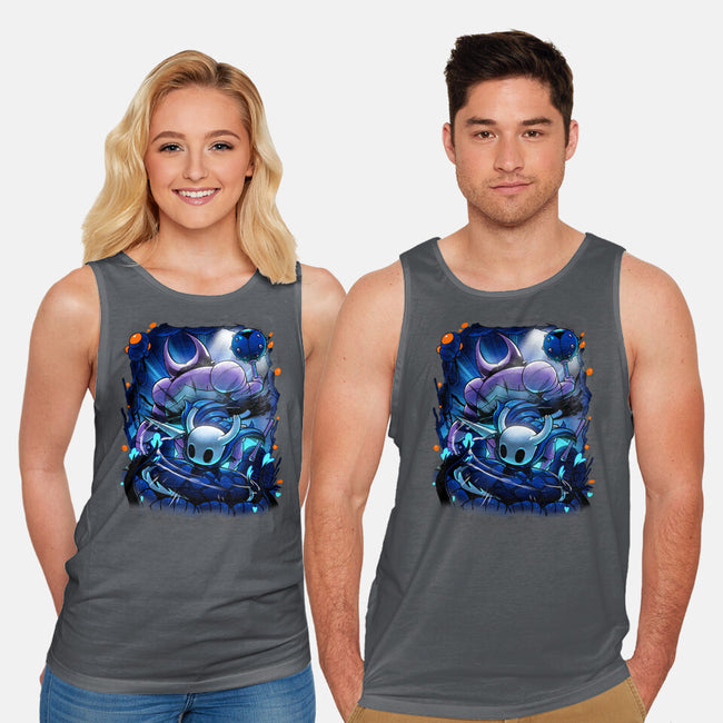 The Knight Of Hallownest-unisex basic tank-Bruno Mota