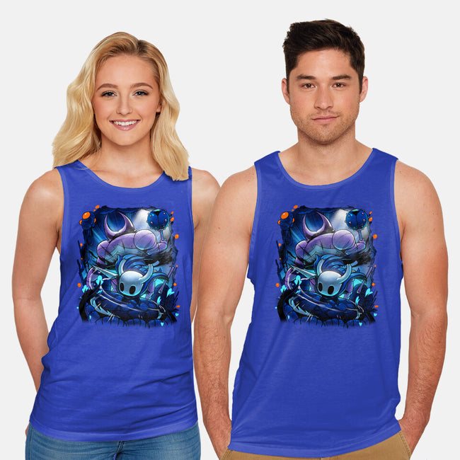 The Knight Of Hallownest-unisex basic tank-Bruno Mota