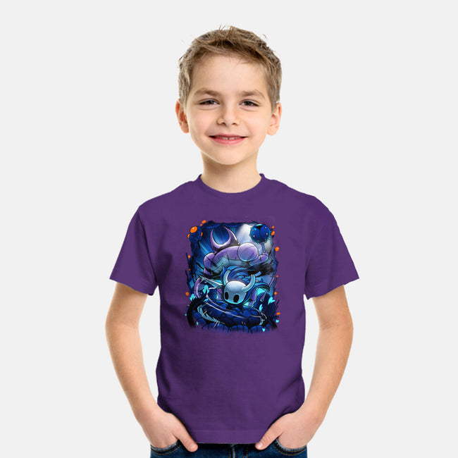 The Knight Of Hallownest-youth basic tee-Bruno Mota