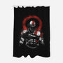 Shadow Of God-none polyester shower curtain-fanfabio