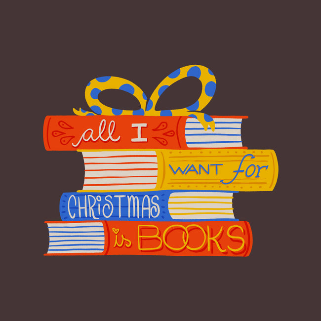 All I Want For Christmas Is Books-none matte poster-zawitees