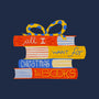 All I Want For Christmas Is Books-mens basic tee-zawitees