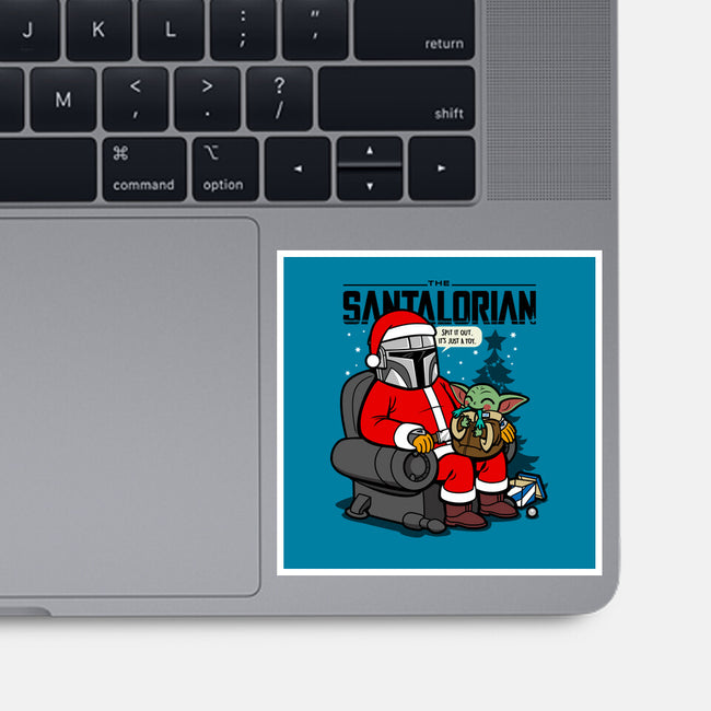 The Santalorian-none glossy sticker-Boggs Nicolas
