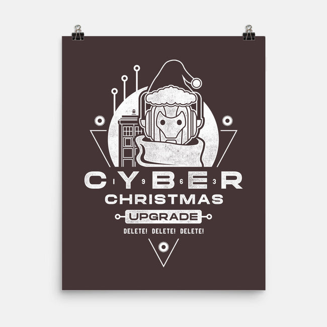 Christmas Upgrade-none matte poster-Logozaste