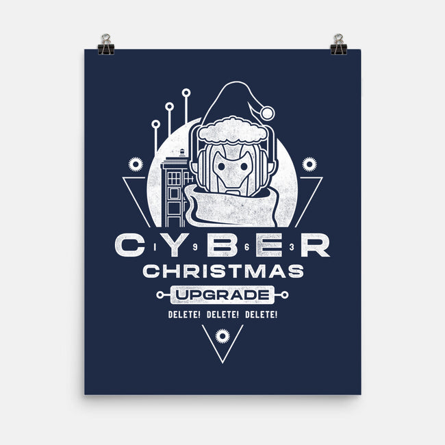 Christmas Upgrade-none matte poster-Logozaste