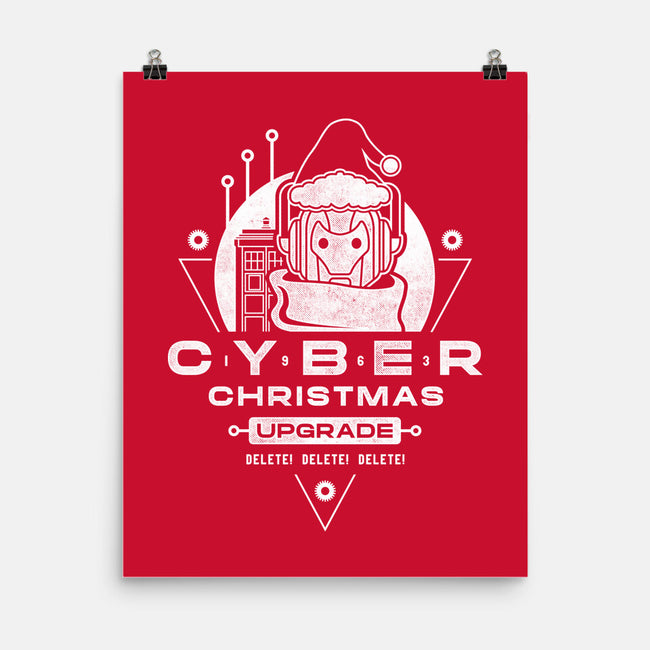 Christmas Upgrade-none matte poster-Logozaste